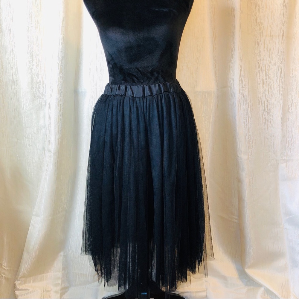 Black Tulle Skirt